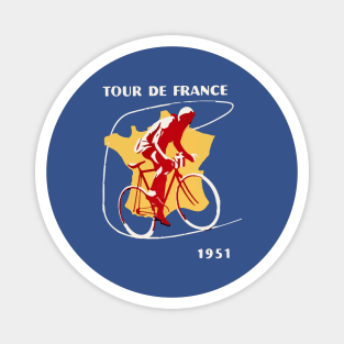 Cycling Tour De France Vintage I Magnet